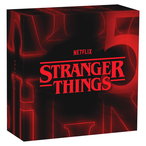 1 oz 2026 Stranger Things: Season 5 Colourized Rectangular Shaped Silver Coin | Perth Mint