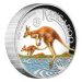 1 oz 2026 Australian Kangaroo High Relief Colourized Proof Silver Coin | Perth Mint
