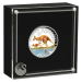 1 oz 2026 Australian Kangaroo High Relief Colourized Proof Silver Coin | Perth Mint