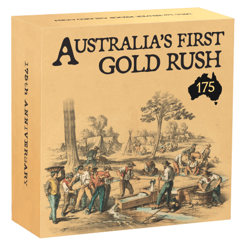 1 oz 2026 175th Anniversary Australia's First Gold Rush Gilded Proof Silver Coin | Perth Mint