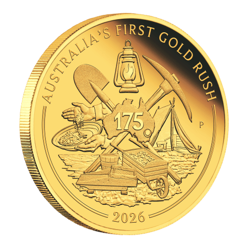 1 oz 2026 175th Anniversary Australia's First Gold Rush Proof Gold Coin | Perth Mint