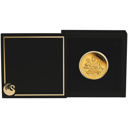 1 oz 2026 175th Anniversary Australia's First Gold Rush Proof Gold Coin | Perth Mint