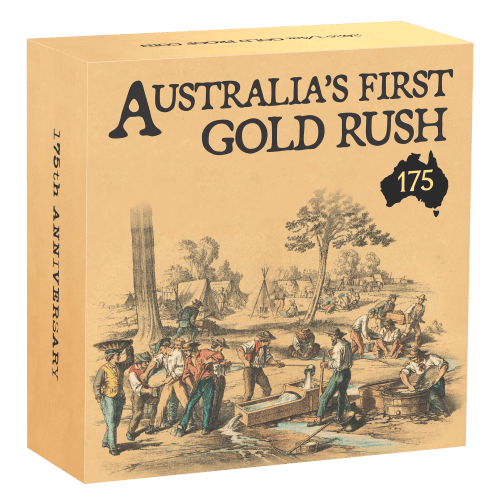 1/4 oz 2026 175th Anniversary Australia's First Gold Rush Proof Gold Coin | Perth Mint