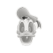 1/2 oz Disney Iconic Expressions: Donald Duck Shaped Proof Silver Coin | Agoro by New Zealand Mint