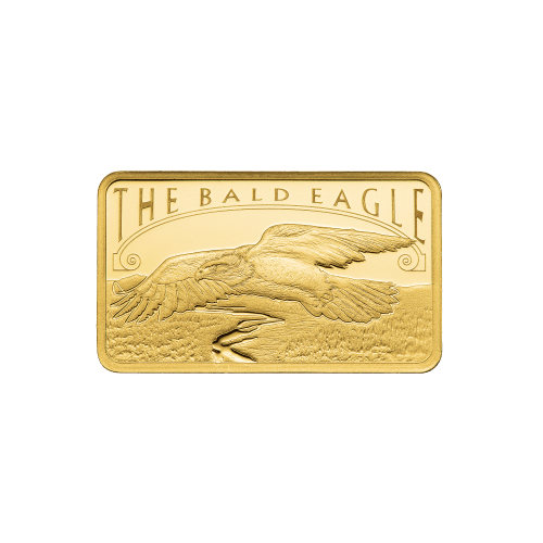 5 gram America the Free: Bald Eagle Gold Bar | PAMP Suisse
