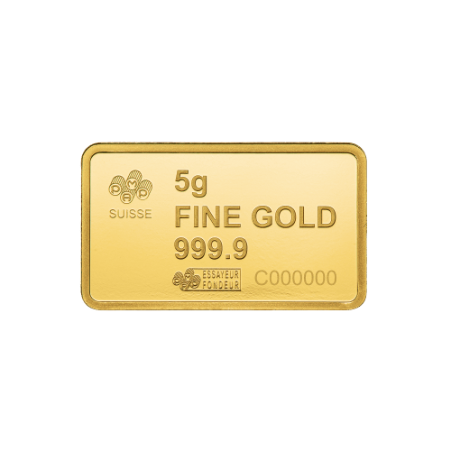 5 gram America the Free: Bald Eagle Gold Bar | PAMP Suisse