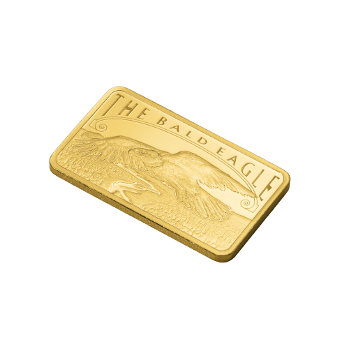 5 gram America the Free: Bald Eagle Gold Bar | PAMP Suisse