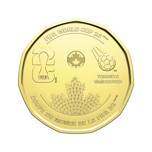 Set of 5 x 2026 FIFA World Cup Gift Coins | Royal Canadian Mint