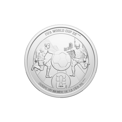 Set of 5 x 2026 FIFA World Cup Gift Coins | Royal Canadian Mint