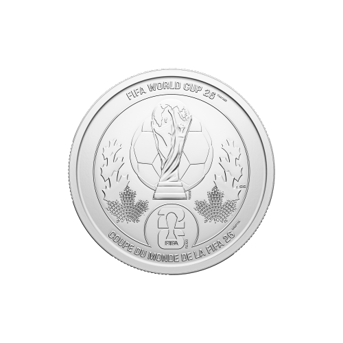 Set of 5 x 2026 FIFA World Cup Gift Coins | Royal Canadian Mint
