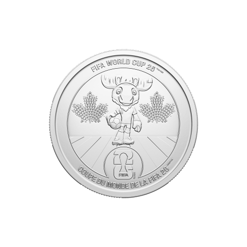 Set of 5 x 2026 FIFA World Cup Gift Coins | Royal Canadian Mint