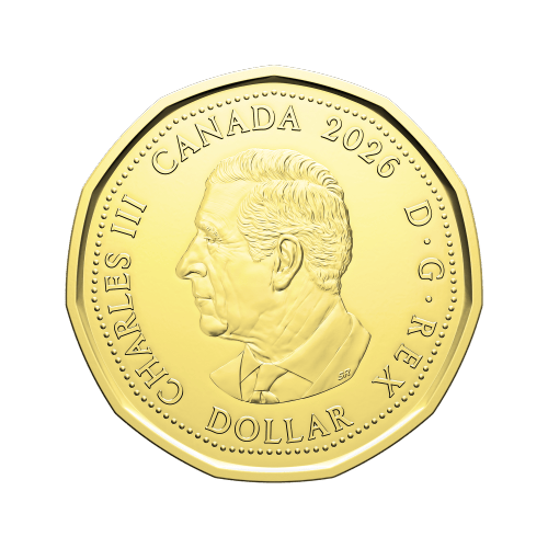 2026 FIFA World Cup Non Colourized $1 Coin Roll | Royal Canadian Mint