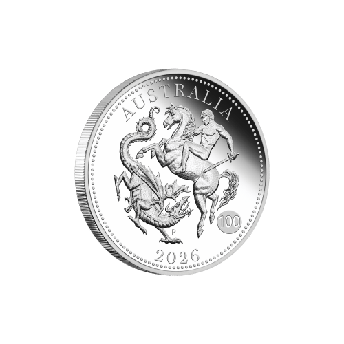 1/4 oz 2026 Australian Sovereign Proof Silver Coin | Perth Mint