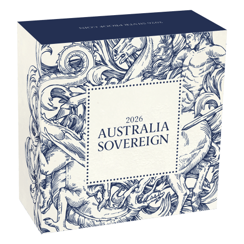1/4 oz 2026 Australian Sovereign Proof Silver Coin | Perth Mint