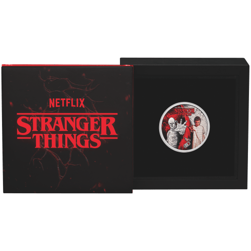 1/2 oz 2026 Stranger Things: Eleven vs Vecna Colourized Silver Coin | Perth Mint