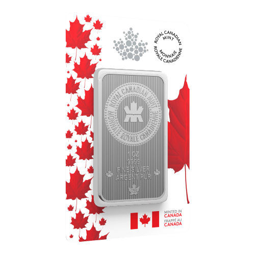 1 oz 2026 Proudly Canadian Special Edition Silver Bar | Royal Canadian Mint