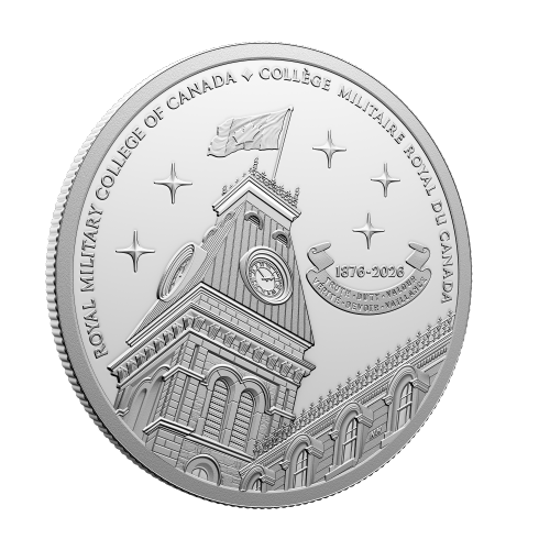 1 oz 2026 150th Anniversary of the Royal Military College of Canada Proof Silver Coin | Royal Canadian Mint