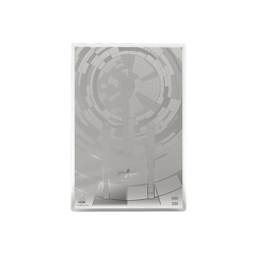 5 gram Star Trek: Spock Holographic Silver Foil | Agoro by New Zealand Mint