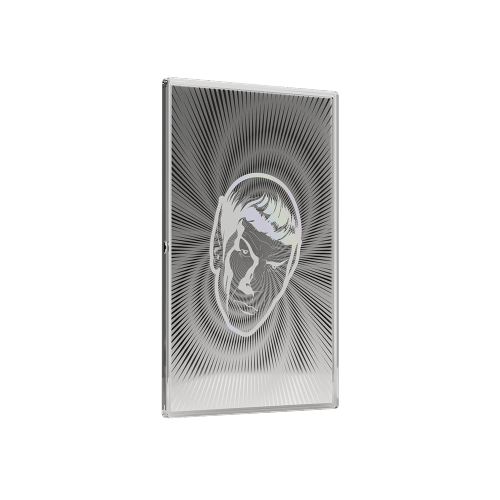 5 gram Star Trek: Spock Holographic Silver Foil | Agoro by New Zealand Mint