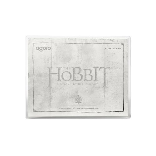 The Hobbit Trilogy: Artifacts of Middle Earth Thorin's Map and Key Silver Coin and Foil Set | Agoro by New Zealand Mint