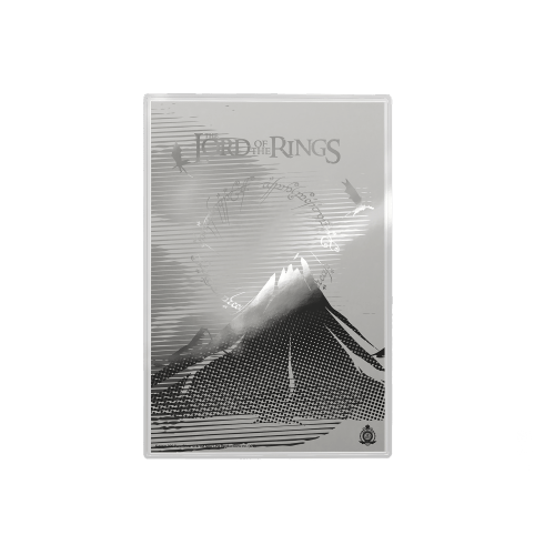 5 gram Lord of the Rings Trilogy: Frodo's Journey Silver Foil | Agoro by New Zealand Mint