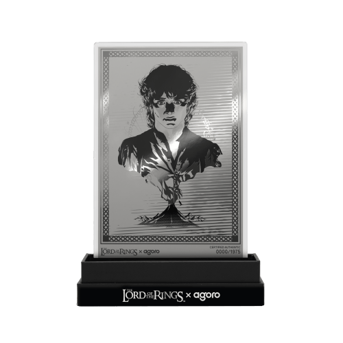 5 gram Lord of the Rings Trilogy: Frodo's Journey Silver Foil | Agoro by New Zealand Mint