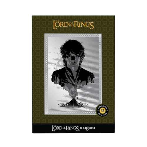5 gram Lord of the Rings Trilogy: Frodo's Journey Silver Foil | Agoro by New Zealand Mint
