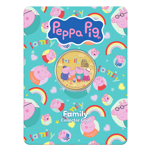 2026 Peppa Pig: Family Collector Coin in Card | Perth Mint