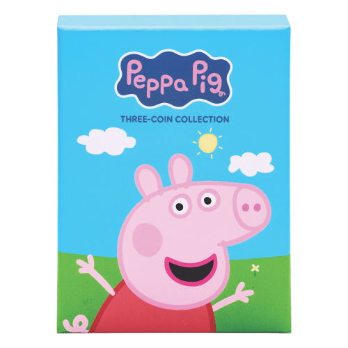 Set of 3 x 2026 Peppa Pig: Friends Collector Coins in Card Set | Perth Mint