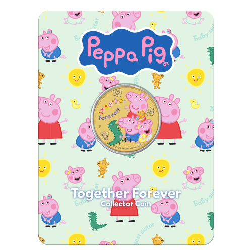 2026 Peppa Pig: Together Forever Collector Coin in Card | Perth Mint