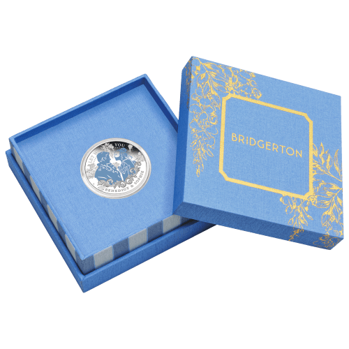 1/2 oz 2026 Bridgerton: Benedict and Sophie Colourized Proof Silver Coin | Perth Mint
