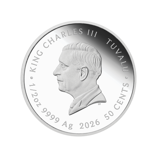 1/2 oz 2026 Bridgerton: Colin and Penelope Colourized Proof Silver Coin | Perth Mint