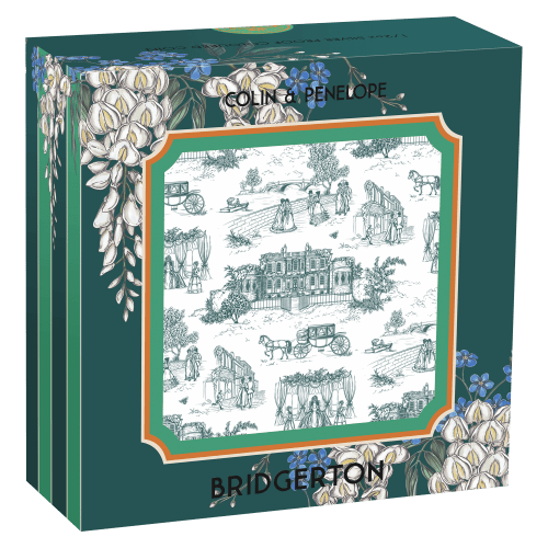 1/2 oz 2026 Bridgerton: Colin and Penelope Colourized Proof Silver Coin | Perth Mint