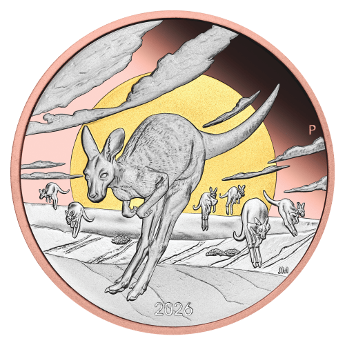 5 oz 2026 Wonders of Australia Double Gilded Proof Silver Coin | Perth Mint