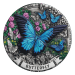 2 oz 2026 Butterfly Colourized Antiqued Silver Coin | Perth Mint