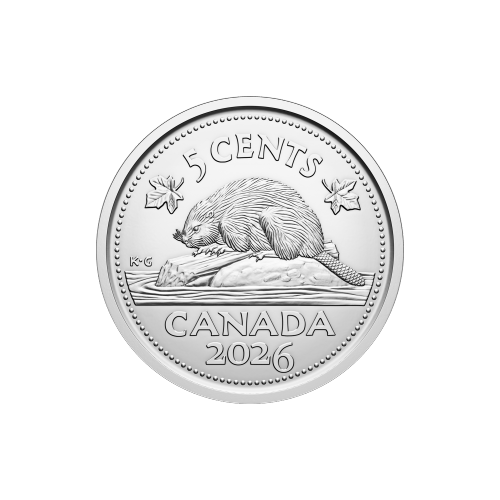 Set of 5 x 2026 First Strikes Coin Roll Collection | Royal Canadian Mint