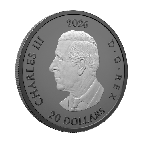 1 oz 2026 Triple Maple Black Rhodium Plated Proof Silver Coin | Royal Canadian Mint