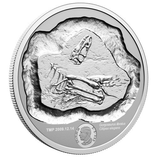 5 oz 2026 Mintlab: Exceptional Discoveries Dinosaurs of Canada Proof Silver Coin | Royal Canadian Mint