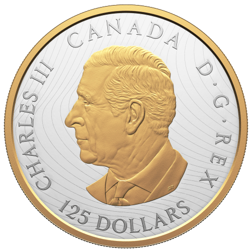 500 gram 2026 Murano Silvery Blue Butterfly Proof Silver Coin | Royal Canadian Mint