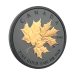 1 oz 2026 Triple Maple Black Rhodium Plated Proof Gold Coin | Royal Canadian Mint