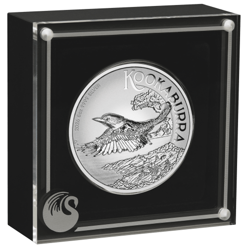 5 oz 2026 Australian Kookaburra Incused Silver Coin | Perth Mint