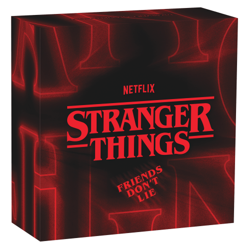 1 oz 2026 Stranger Things: Friends Don't Lie Colourized Silver Coin | Perth Mint