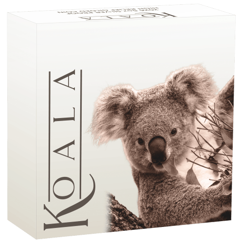 5 oz 2026 Australian Koala Rose Gold Plated High Relief Proof Gilded Silver Coin | Perth Mint