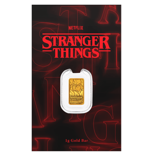 1 gram 2026 Stranger Things Gold Bar | Perth Mint