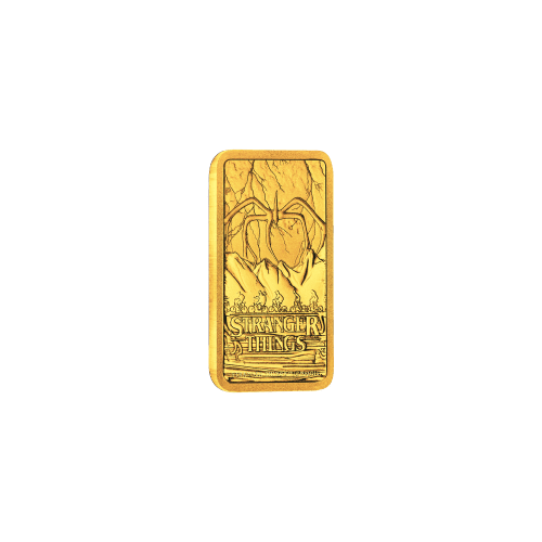 1 gram 2026 Stranger Things Gold Bar | Perth Mint
