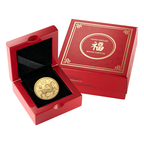 1/2 oz 2027 Lunar Year of The Goat Proof Gold Coin | Royal Canadian Mint