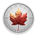 1 oz 2026 Ultra High Relief Maple Leaf Colourized Reverse Proof Silver Coin | Royal Canadian Mint