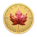 1 oz 2026 Ultra High Relief Maple Leaf Colourized Reverse Proof Gold Coin | Royal Canadian Mint