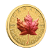 1 oz 2026 Ultra High Relief Maple Leaf Colourized Reverse Proof Gold Coin | Royal Canadian Mint