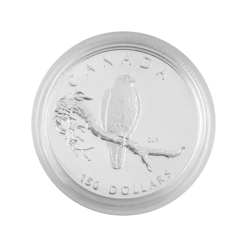 Set of 4 x 1996 Peregrine Falcon Platinum Coins | Royal Canadian Mint